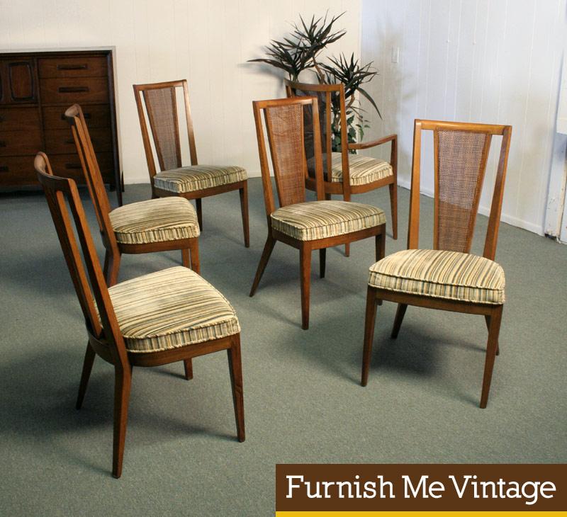 Drexel mid century online dining chairs