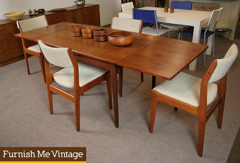 antique teak dining table