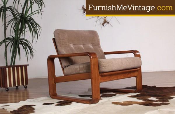 Danish Modern Teak Lounge Chair By Dscan