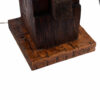 Vintage 1970s brutalist lamp base