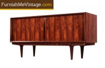 Bernhard Pedersen Vintage Danish Rosewood Credenza