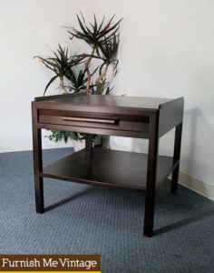 Vintage Dunbar Large Size Side Table
