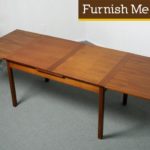 Long Danish Modern Teak Dining Table