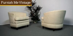 Vintage Modern Club Lounge Chair