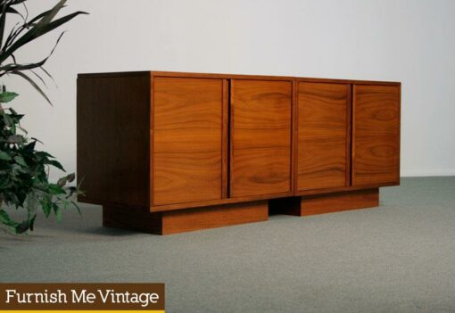 2 Piece Modular Mid Century Modern Credenza