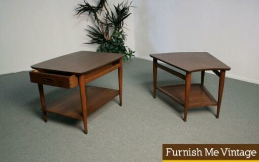 Pair of Vintage End Tables by Lane