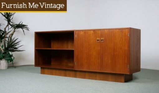 Vintage Danish Modern Teak Credenza