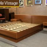 Danish Teak Queen Platform Bed by Jesper