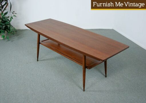 Ganddal Norwegian Mid Century Modern Teak Coffee Table