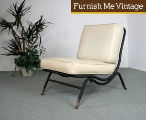 Vintage Weber Style Machine Age Lounge Chair