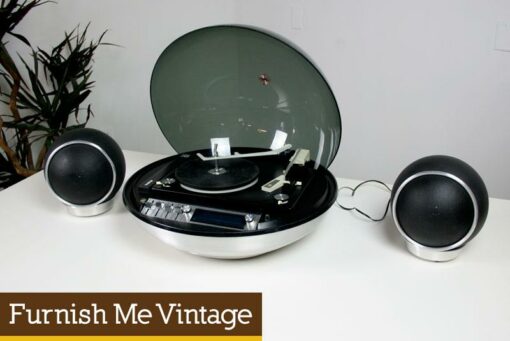 Vintage Electrohome Mariner Bubble Turntable Stereo