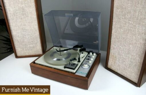 Vintage KLH Model 20 Phonograph Stereo with Original Speakers