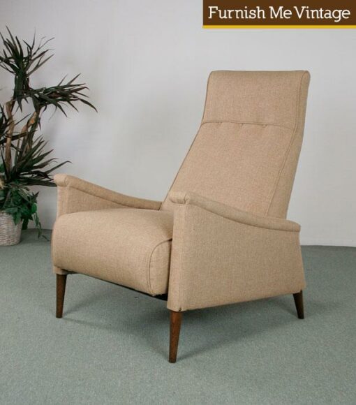 Mid Century Modern 1950s Recliner