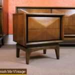 Vintage United Furniture 1950s Nightstand