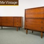 3-Piece Mid Century Modern King Bedroom Set