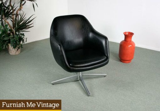 Mid Century Modern Overman Style Pod Chair