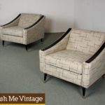 2 Completely Rehabbed Mid Century Lounge Chairs