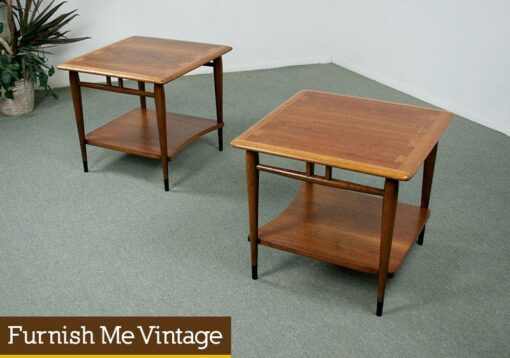 2 Lane Acclaim Square End Tables