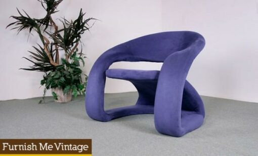 Pre-owned Contemporary Violet Ribbon Chair