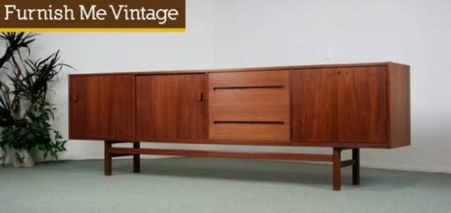 Huge Nils Jonsson Troeds Danish Teak Credenza