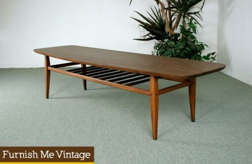 Danish Style Mid Century Modern Coffee Table