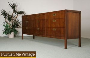 Mid Century Modern National Mt. Airy Cherry Dresser