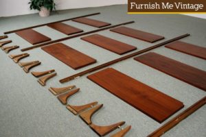 Mid Century Modern Wall Mount Shelving System