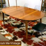 Mid Century Modern Stanley Dining Table