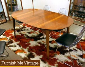 Mid Century Modern Stanley Dining Table