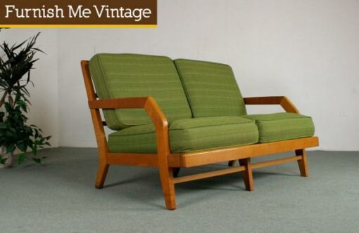 Mid Century Modern Heywood Wakefield Style Sofa