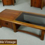 Vintage Walnut Dunbar Style Coffee Table