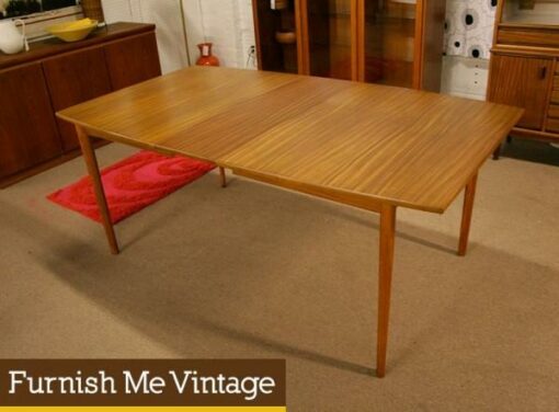 Mid Century Modern Stanley Teak Dining Table