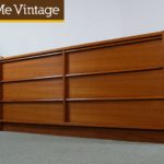 Danish Modern Teak Double Dresser