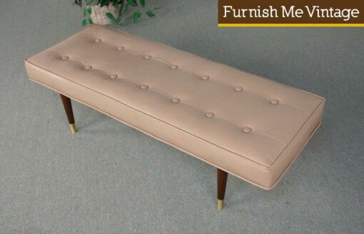 Mid Century 4ft Modern Retro Bench