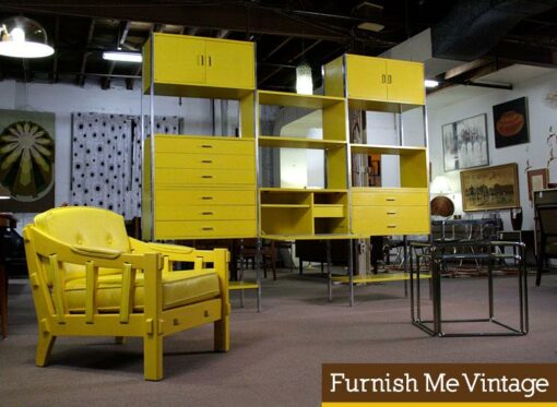 Shop shot: Lemon Yellow Founders Wall Unit, 4.2.2012
