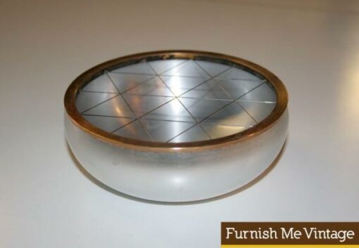 Art Deco Laurelle Guild Aluminum Kensington Ashtray Bowl