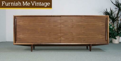 Bespoke Handcrafted Mid Century Modern Credenza