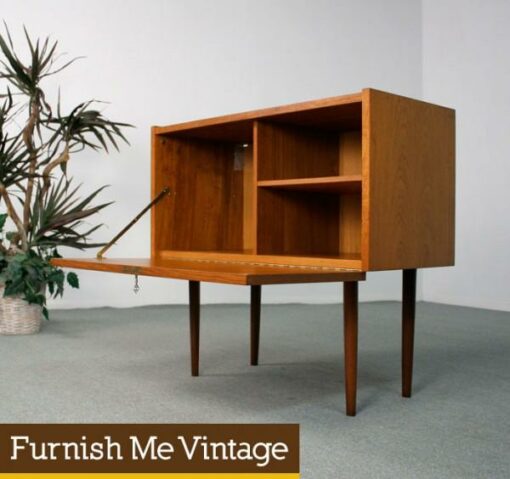 Vintage Danish Teak Cadovius Bar Cabinet