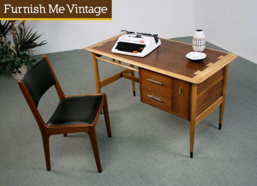 Refinished Mid Century Modern Lane Acclaim Desk