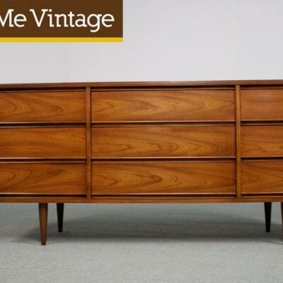 Mid Century Modern Harmony House Triple Dresser