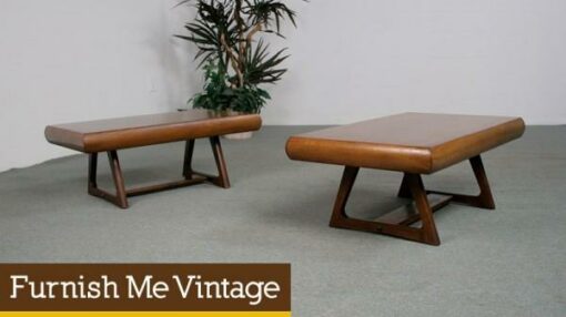 2 Retro Mini Benches or End Tables