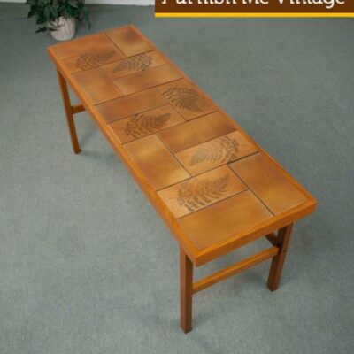 Vintage Danish Modern Teak Entry Table