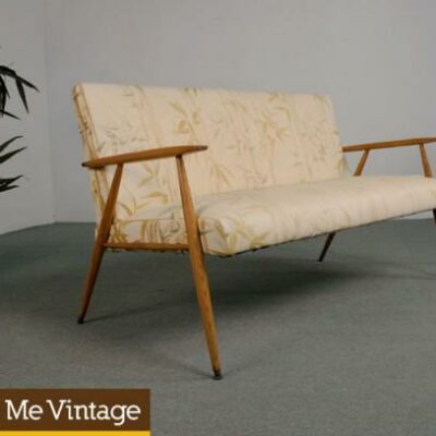 Mid Century Modern Settee Loveseat