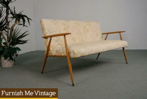 Mid Century Modern Settee Loveseat