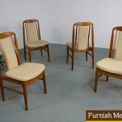 4 Benny Linden Teak Dining Chairs