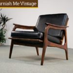 Retro Japanese Made Danish Style Lounge Chair