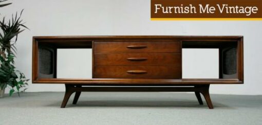 Mid Century Modern Emphasis Entertainment Center