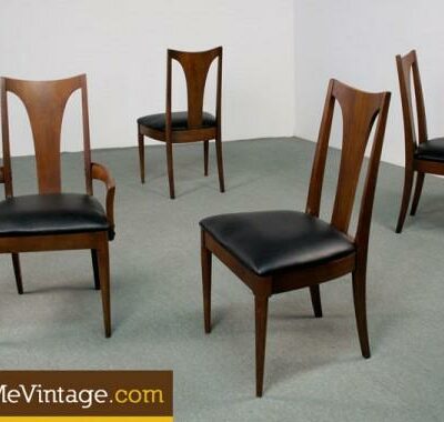 4 Mid Century Modern Emphasis Dining Chairs