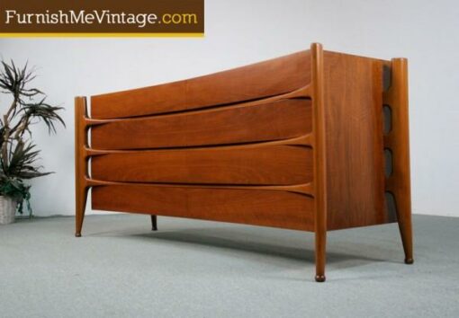 Spectacular Mid Century Modern Edmund Spence Dresser