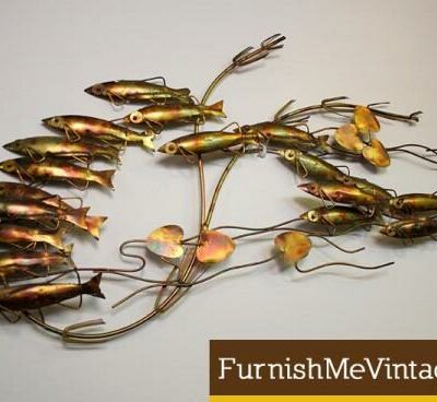 Mid Century Modern Jere Style Fish Sculpture